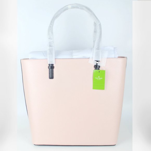 NWT Kate Spade Color Block Leather Tote - Picture 4 of 10